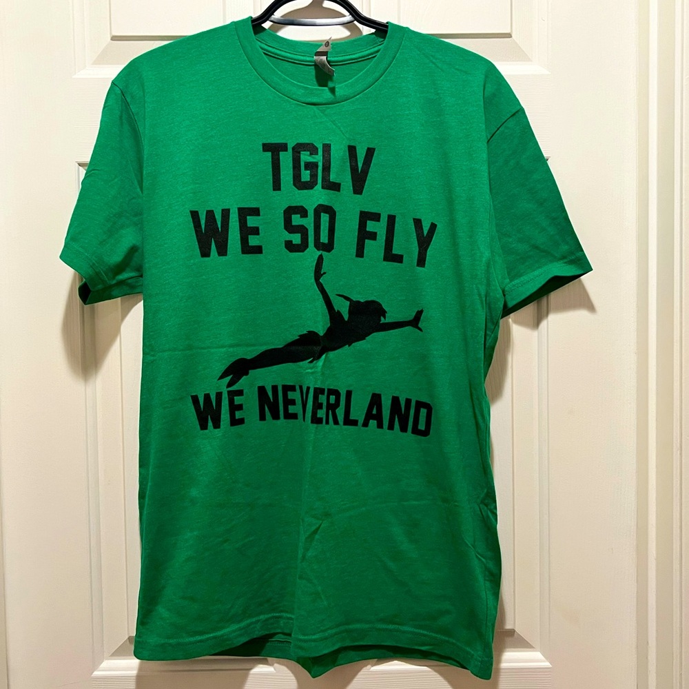 Topgolf Las Vegas tshirt new never worn Next Level Apparel medium green Disney